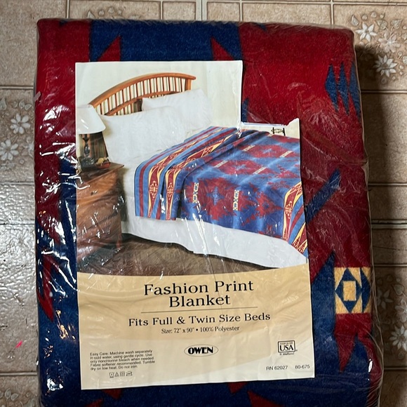 Southwestern Print Blanket 72